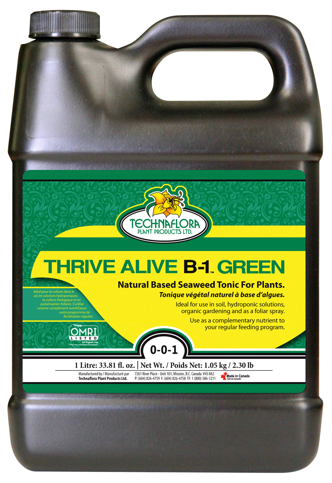 Technaflora Thrive Alive B1 Green 1l