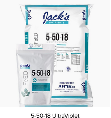 Jacks Nutrients 5-50-18 25lb