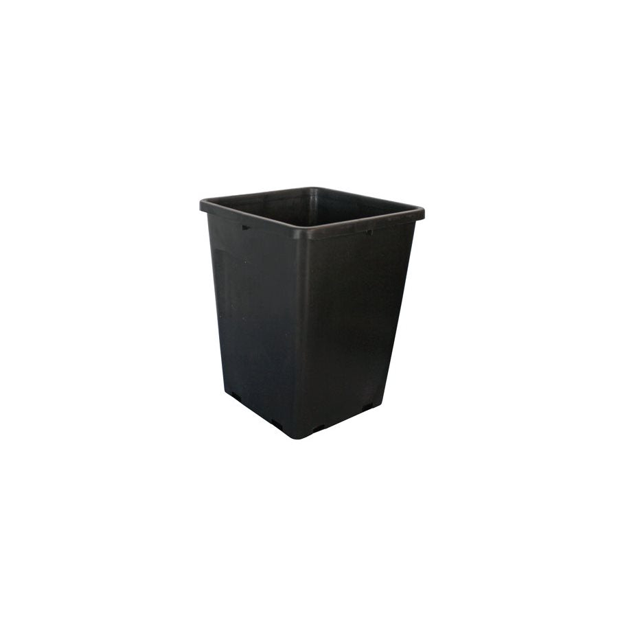 Square Black Pot 6.5L