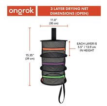 Load image into Gallery viewer, Ongrok Drying Net 3 Level Small