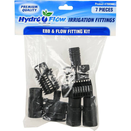 Hydro Flow Ebb & Flow Fitting Kit
