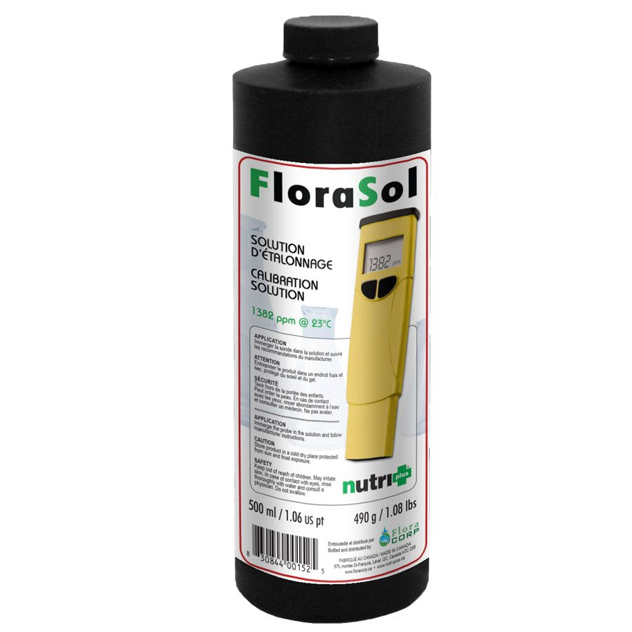 Nutriplus Florasol Calibration Solution 1382ppm 500ml