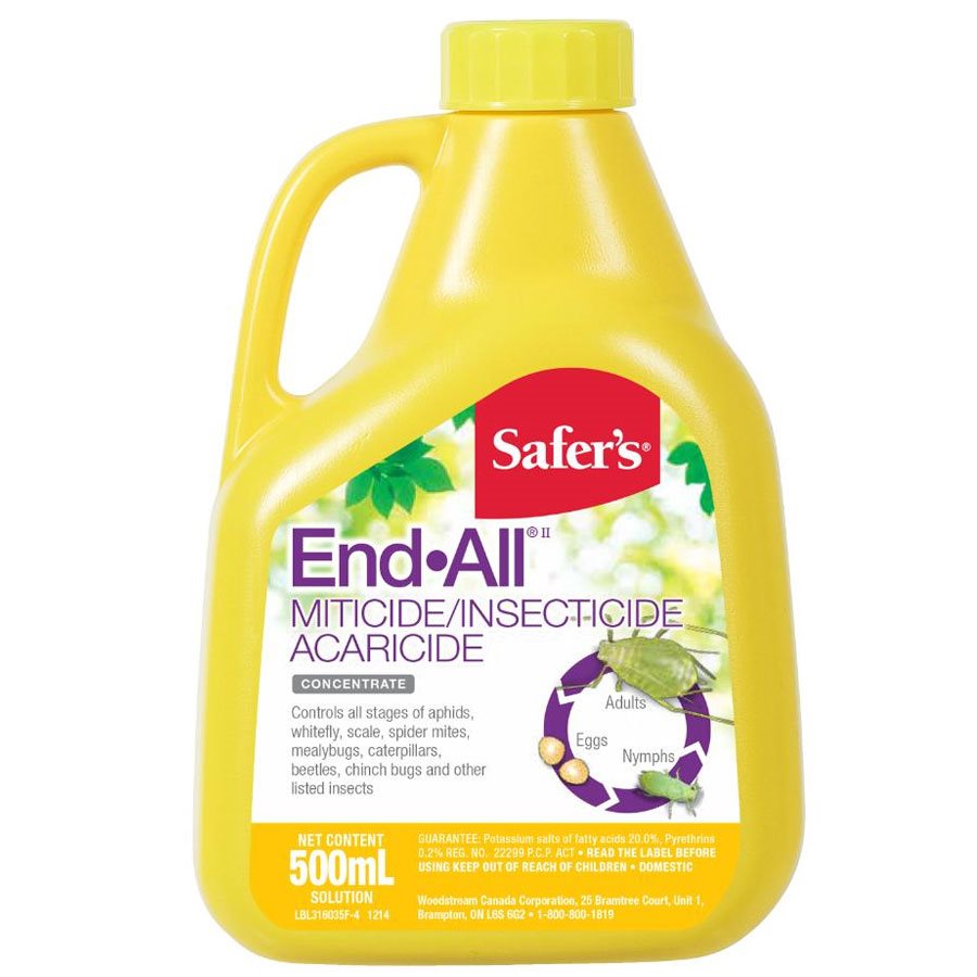 Safer's End All Concentrated Miticide/Insecticide 500ml