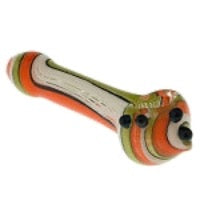 Full Color Twisted Frit Pipe