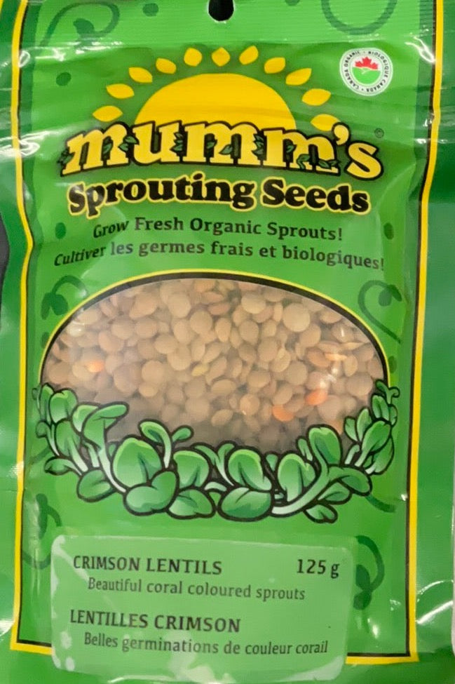 MUMM'S Crimson Lentils - 125 G
